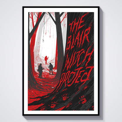 Flex Designs Poster The Blair Witch Project Cinematic 5 x 7" Home Goods - Movie 1999 Movie Poster