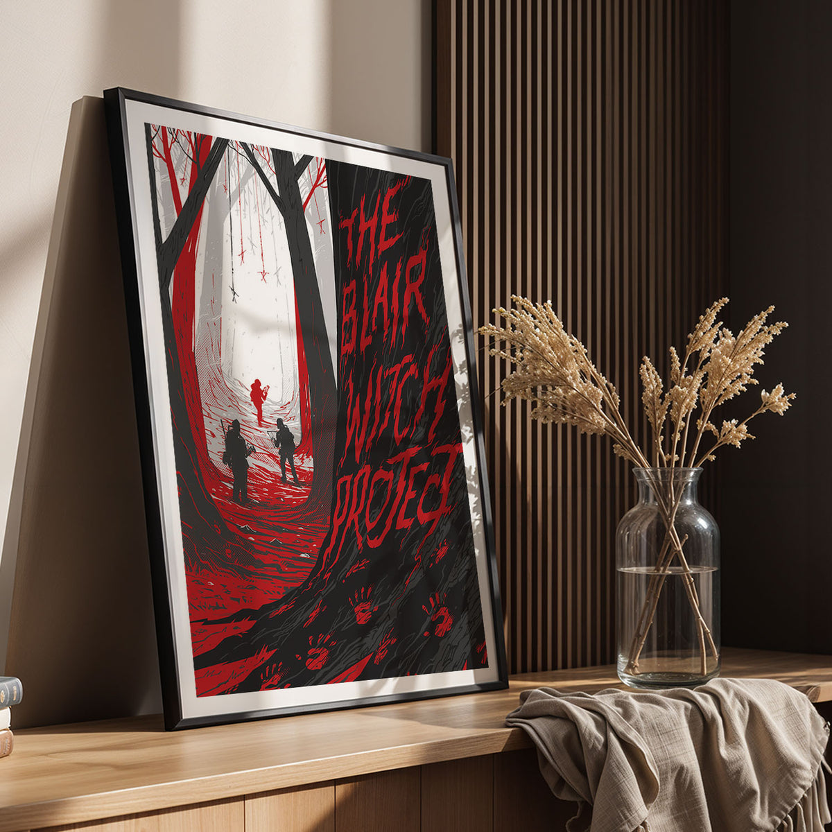 Flex Designs Poster The Blair Witch Project Cinematic 11 x 17" Home Goods - Movie 1999 Movie Poster