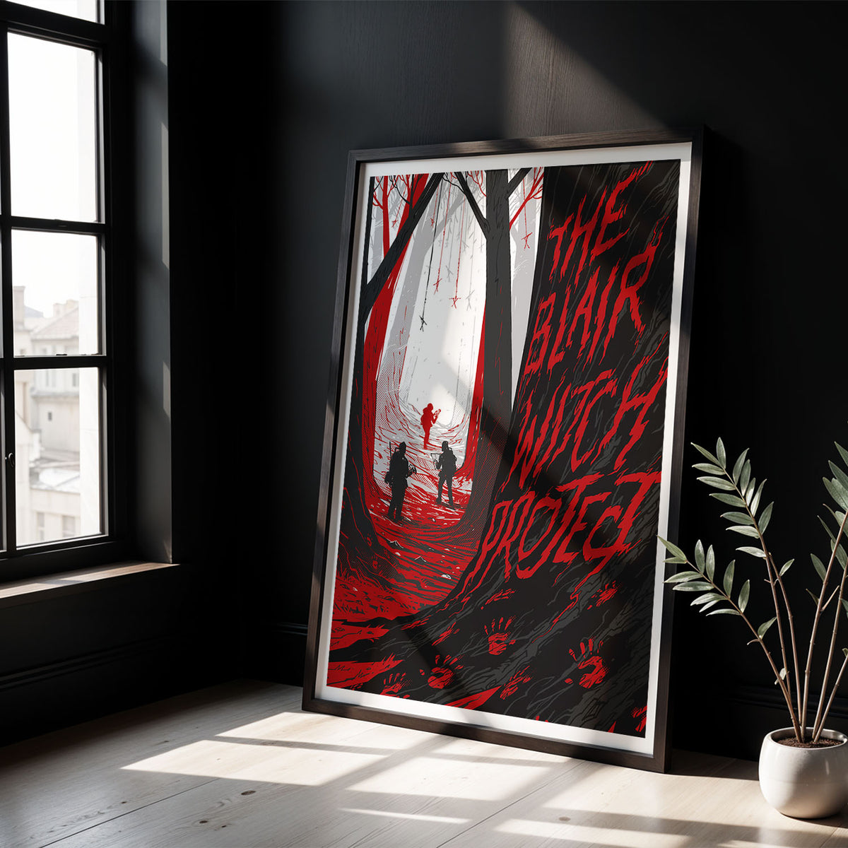 Flex Designs Poster The Blair Witch Project Cinematic 5 x 7" Home Goods - Movie 1999 Movie Poster