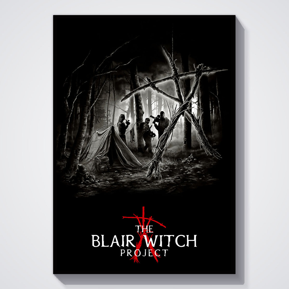 Flex Designs Poster The Blair Witch Project 11 x 17" Home Goods - Movie 1999 Movie Poster
