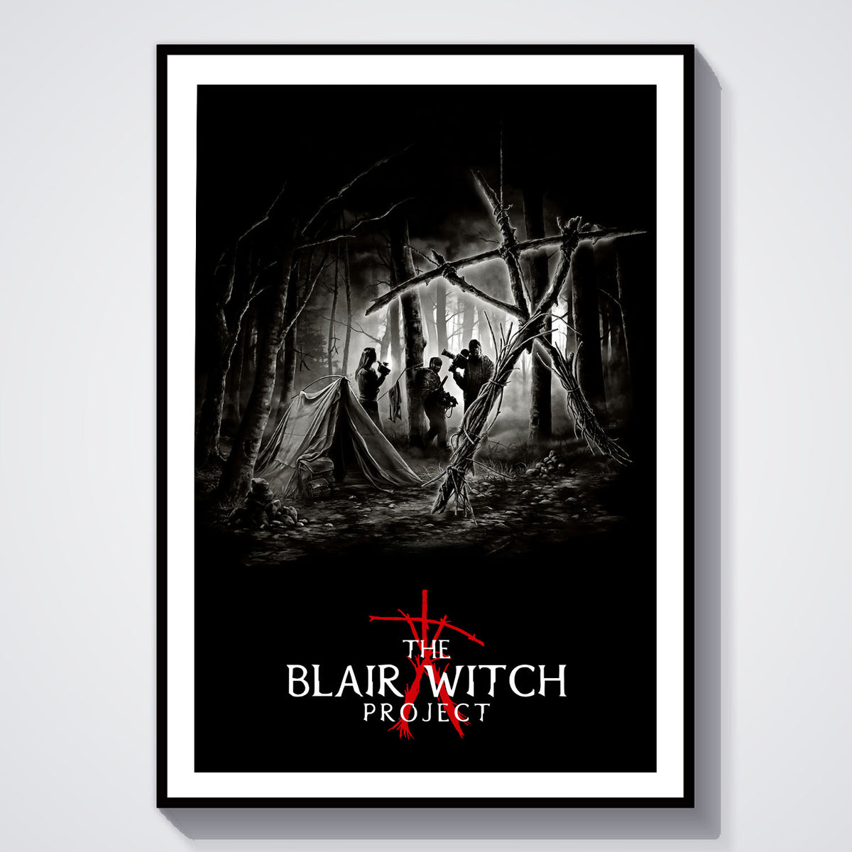 Flex Designs Poster The Blair Witch Project 5 x 7" Home Goods - Movie 1999 Movie Poster