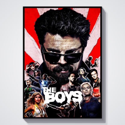 Flex Designs Poster The Boys Cover 11 x 17" Home Goods - TV Show 2019 TV Show Poster
