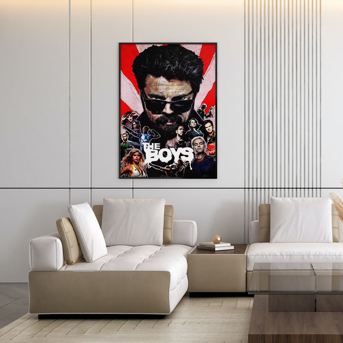 Flex Designs Poster The Boys Cover 11 x 17" Home Goods - TV Show 2019 TV Show Poster