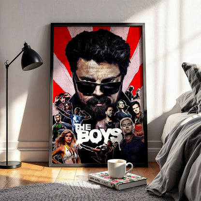 Flex Designs Poster The Boys Cover 11 x 17" Home Goods - TV Show 2019 TV Show Poster