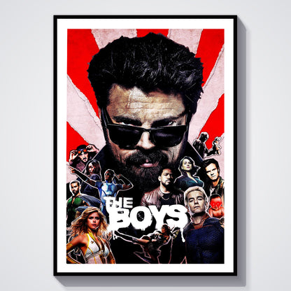 Flex Designs Poster The Boys Cover 5 x 7" Home Goods - TV Show 2019 TV Show Poster