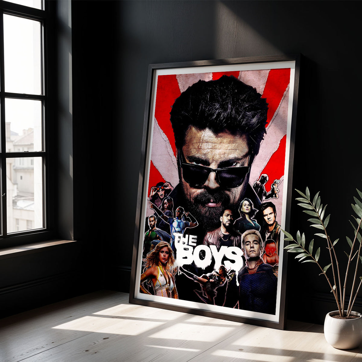 Flex Designs Poster The Boys Cover 5 x 7" Home Goods - TV Show 2019 TV Show Poster