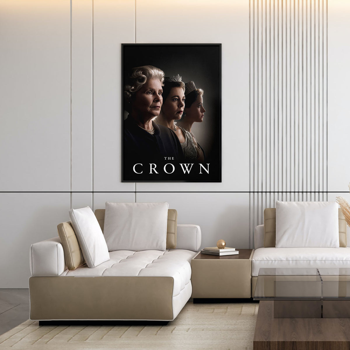 Flex Designs Poster The Crown 11 x 17" Home Goods - TV Show 2016 TV Show Poster