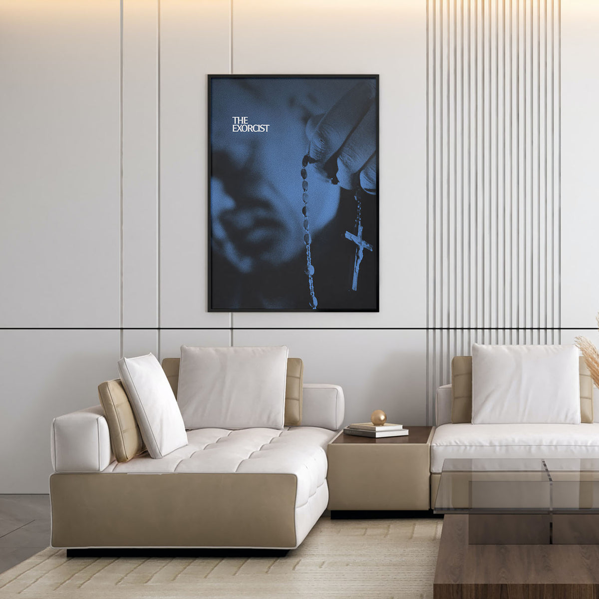 Flex Designs Poster The Exorcist Cinematic 11 x 17" Home Goods - Movie 1973 Movie Poster