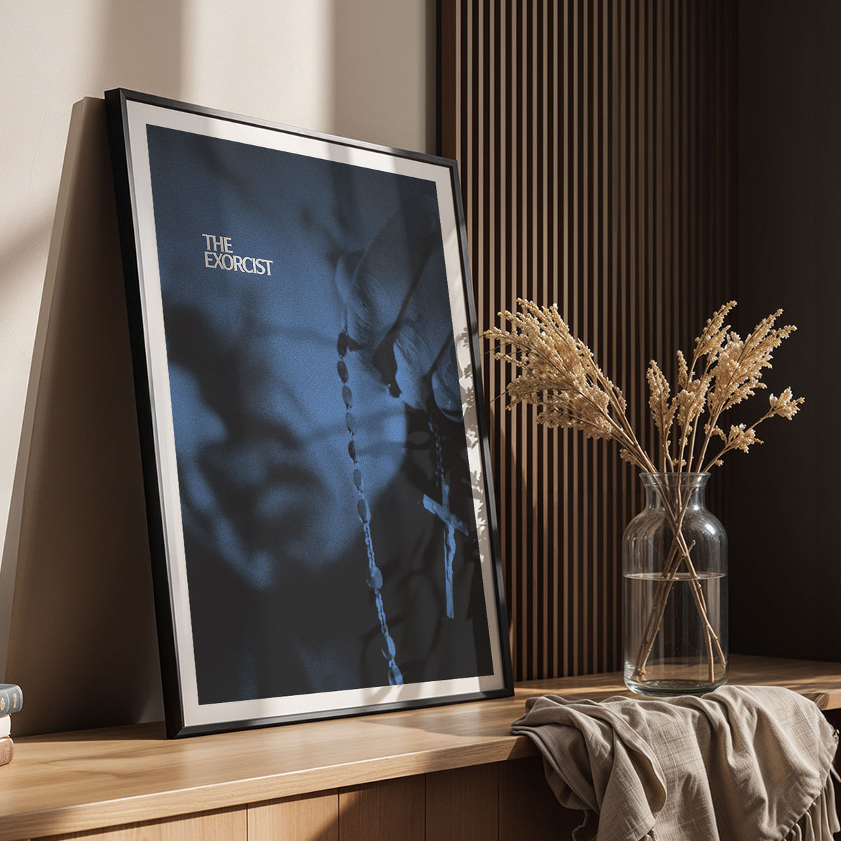Flex Designs Poster The Exorcist Cinematic 11 x 17" Home Goods - Movie 1973 Movie Poster