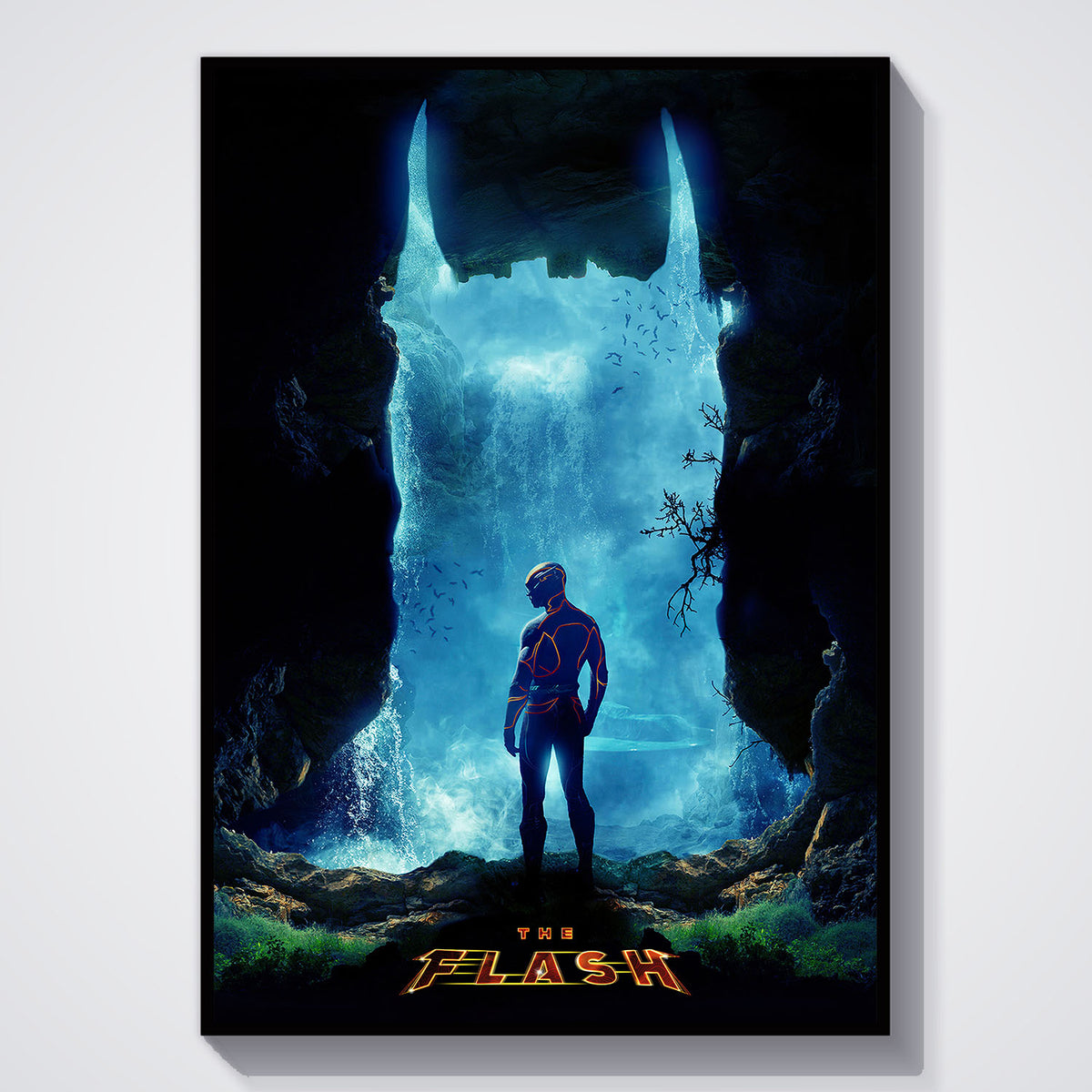 Flex Designs Poster The Flash Alternate 11 x 17" Home Goods - Movie 2023 Movie Poster