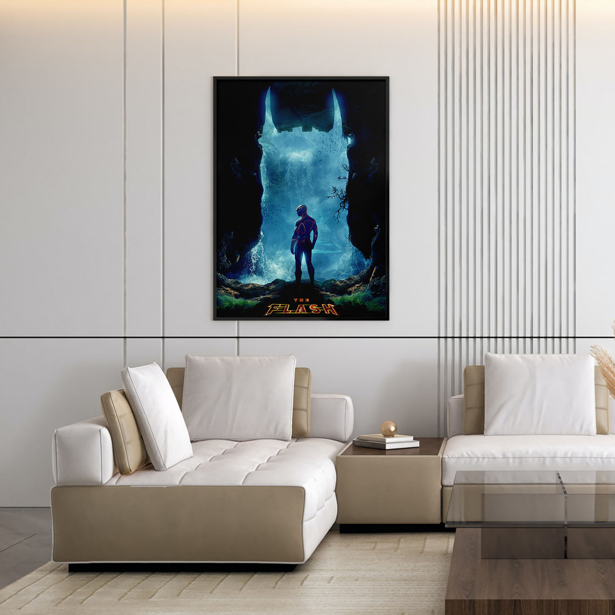 Flex Designs Poster The Flash Alternate 11 x 17" Home Goods - Movie 2023 Movie Poster