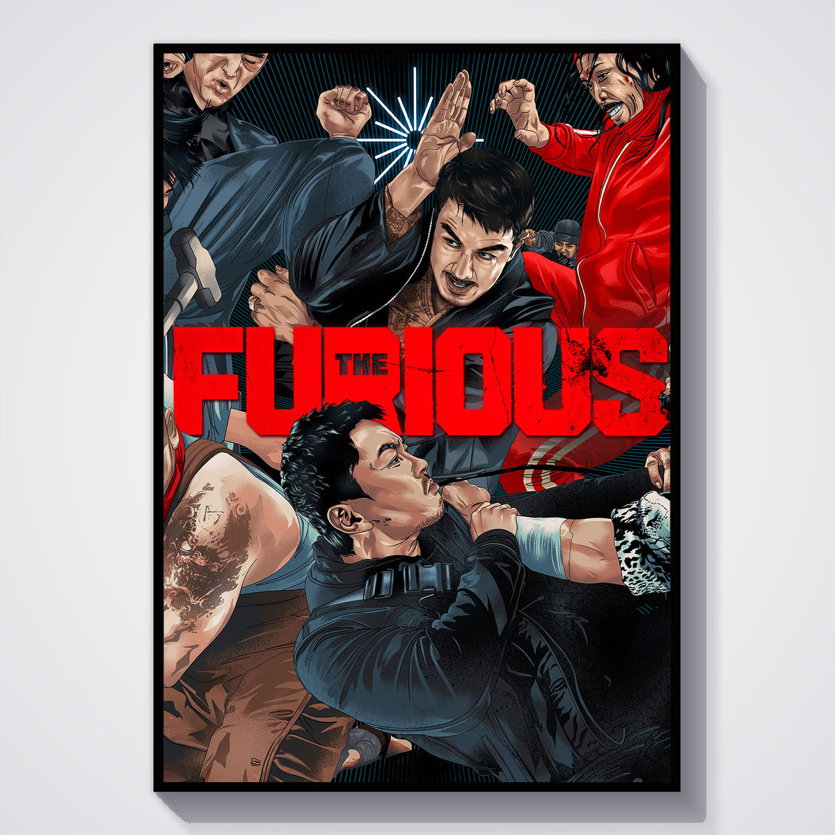 Flex Designs Poster The Furious 11 x 17" Home Goods - Movie 2026 Movie Poster