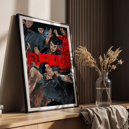 Flex Designs Poster The Furious 11 x 17" Home Goods - Movie 2026 Movie Poster
