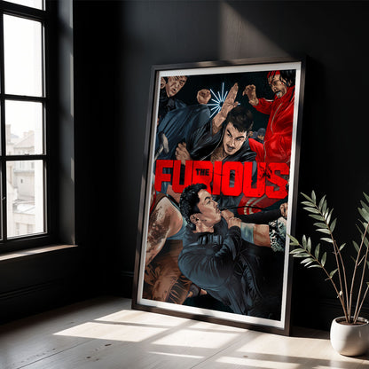 Flex Designs Poster The Furious 5 x 7" Home Goods - Movie 2026 Movie Poster