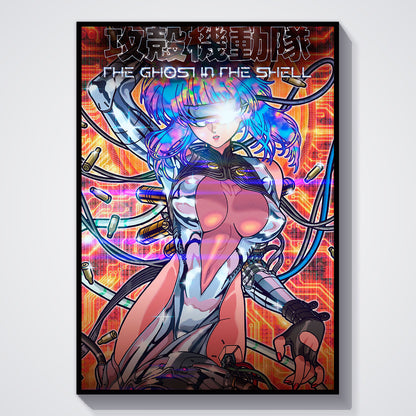 Flex Designs Poster THE GHOST IN THE SHELL Sketch 11 x 17" Home Goods - TV Show 2026 TV Show Poster