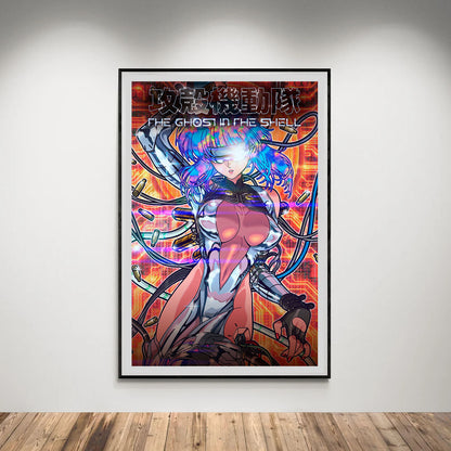 Flex Designs Poster THE GHOST IN THE SHELL Sketch 5 x 7" Home Goods - TV Show 2026 TV Show Poster