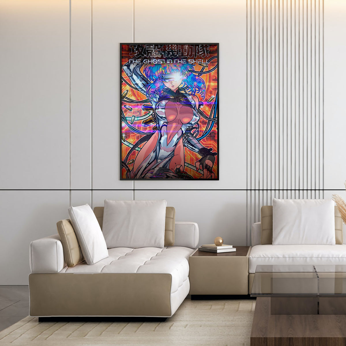 Flex Designs Poster THE GHOST IN THE SHELL Sketch 11 x 17" Home Goods - TV Show 2026 TV Show Poster