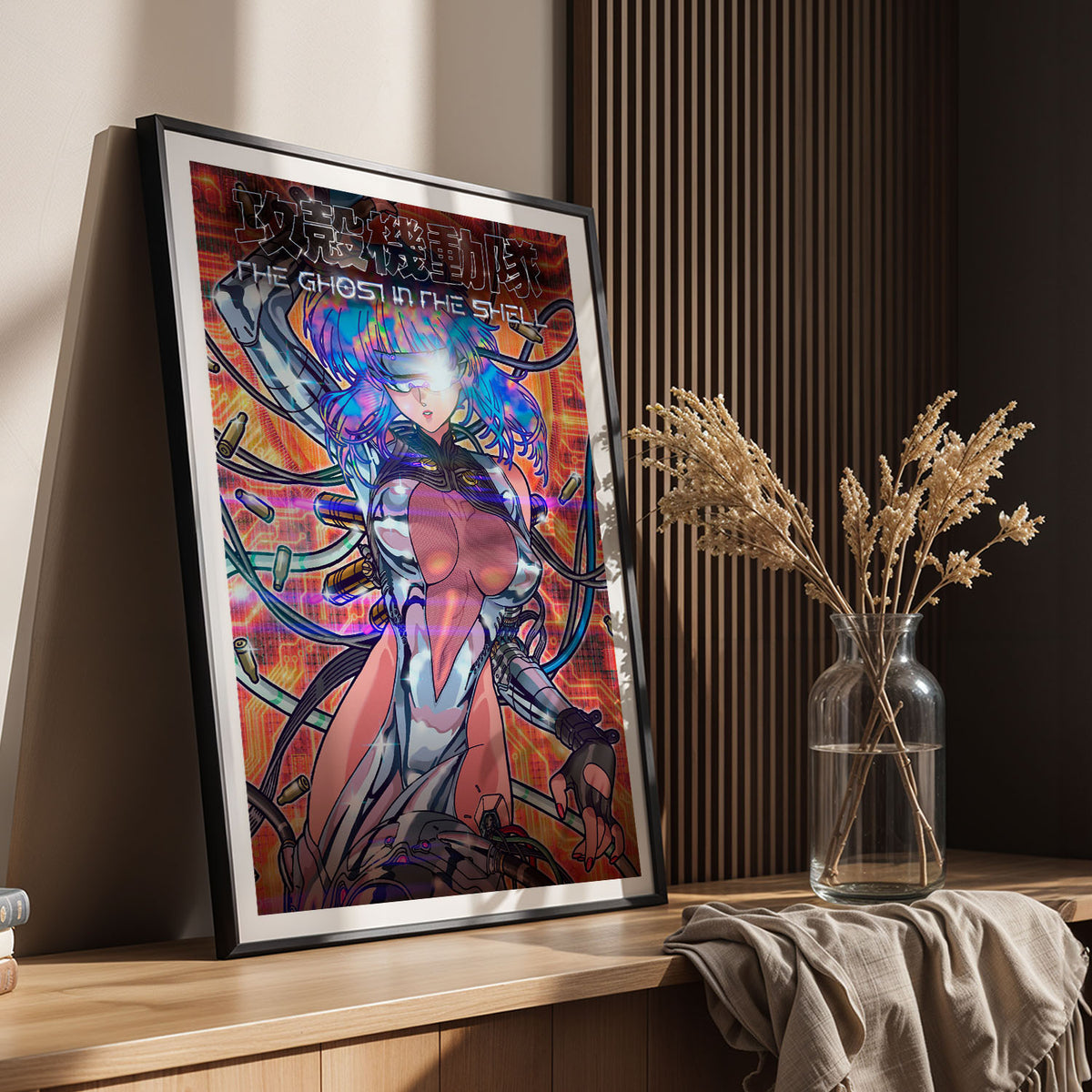Flex Designs Poster THE GHOST IN THE SHELL Sketch 11 x 17" Home Goods - TV Show 2026 TV Show Poster