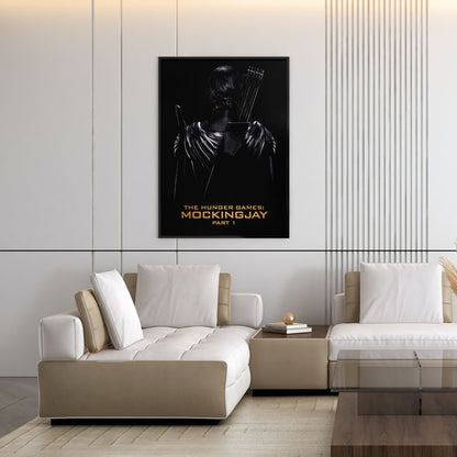 Flex Designs Poster The Hunger Games Mockingjay Part 1 Katniss 11 x 17" Home Goods - Movie 2014 Movie Poster