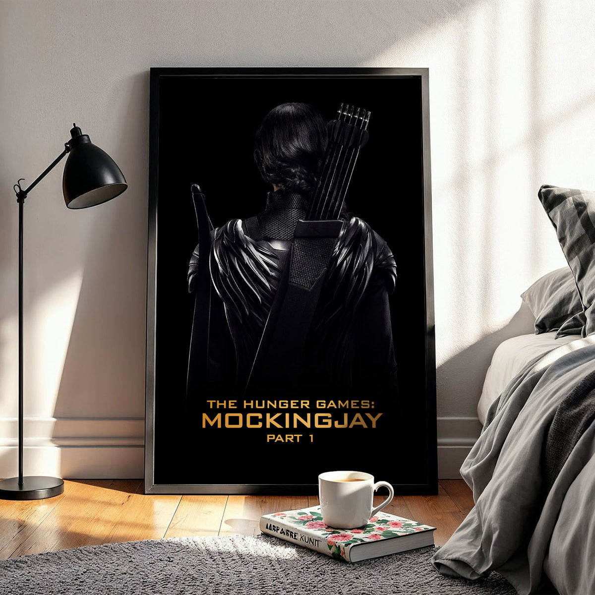 Flex Designs Poster The Hunger Games Mockingjay Part 1 Katniss 11 x 17" Home Goods - Movie 2014 Movie Poster