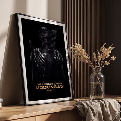 Flex Designs Poster The Hunger Games Mockingjay Part 1 Katniss 11 x 17" Home Goods - Movie 2014 Movie Poster