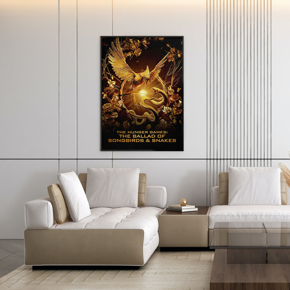 Flex Designs Poster The Hunger Games The Ballad of Songbirds & Snakes Gold 11 x 17" Home Goods - Movie 2023 Movie Poster