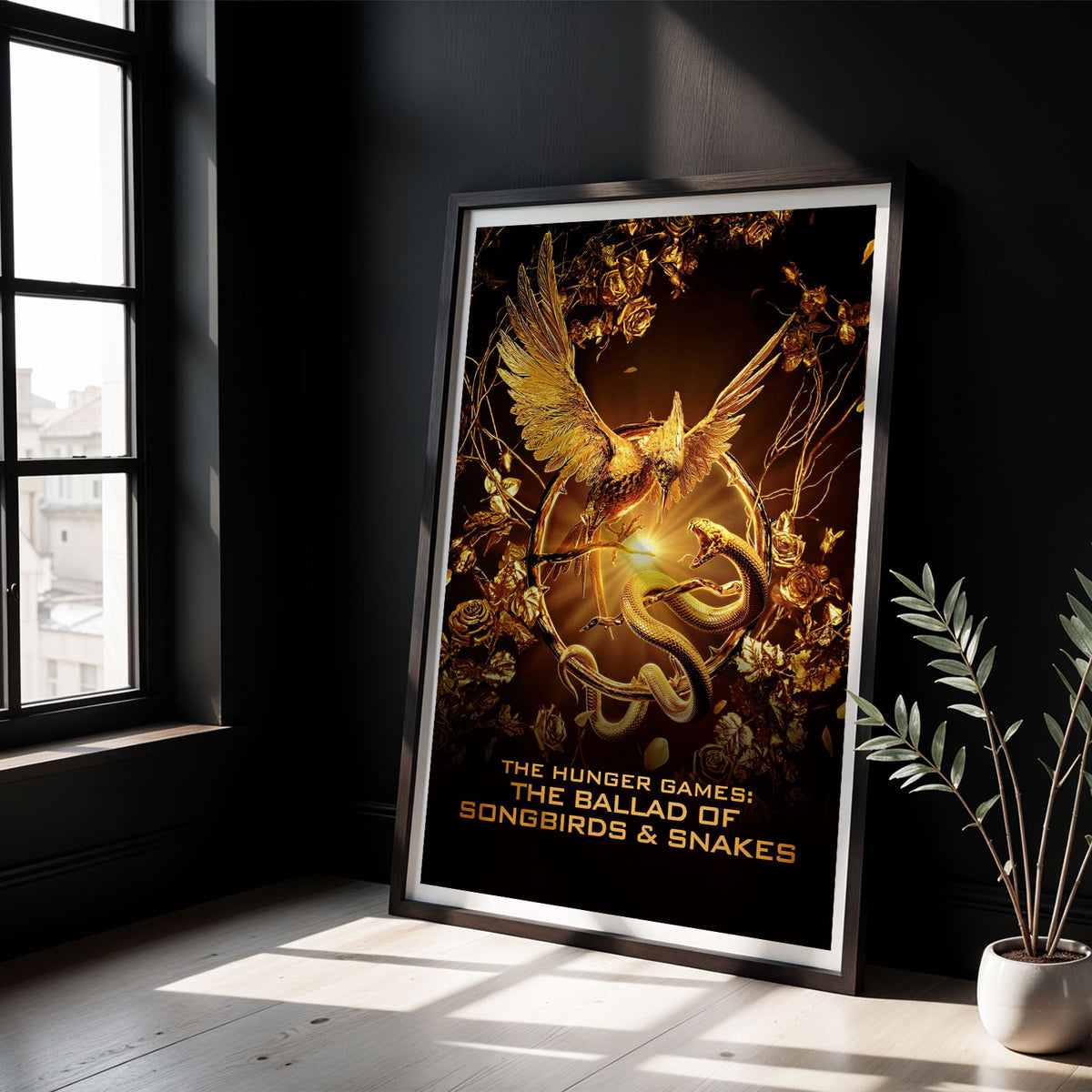 Flex Designs Poster The Hunger Games The Ballad of Songbirds & Snakes Gold 5 x 7" Home Goods - Movie 2023 Movie Poster