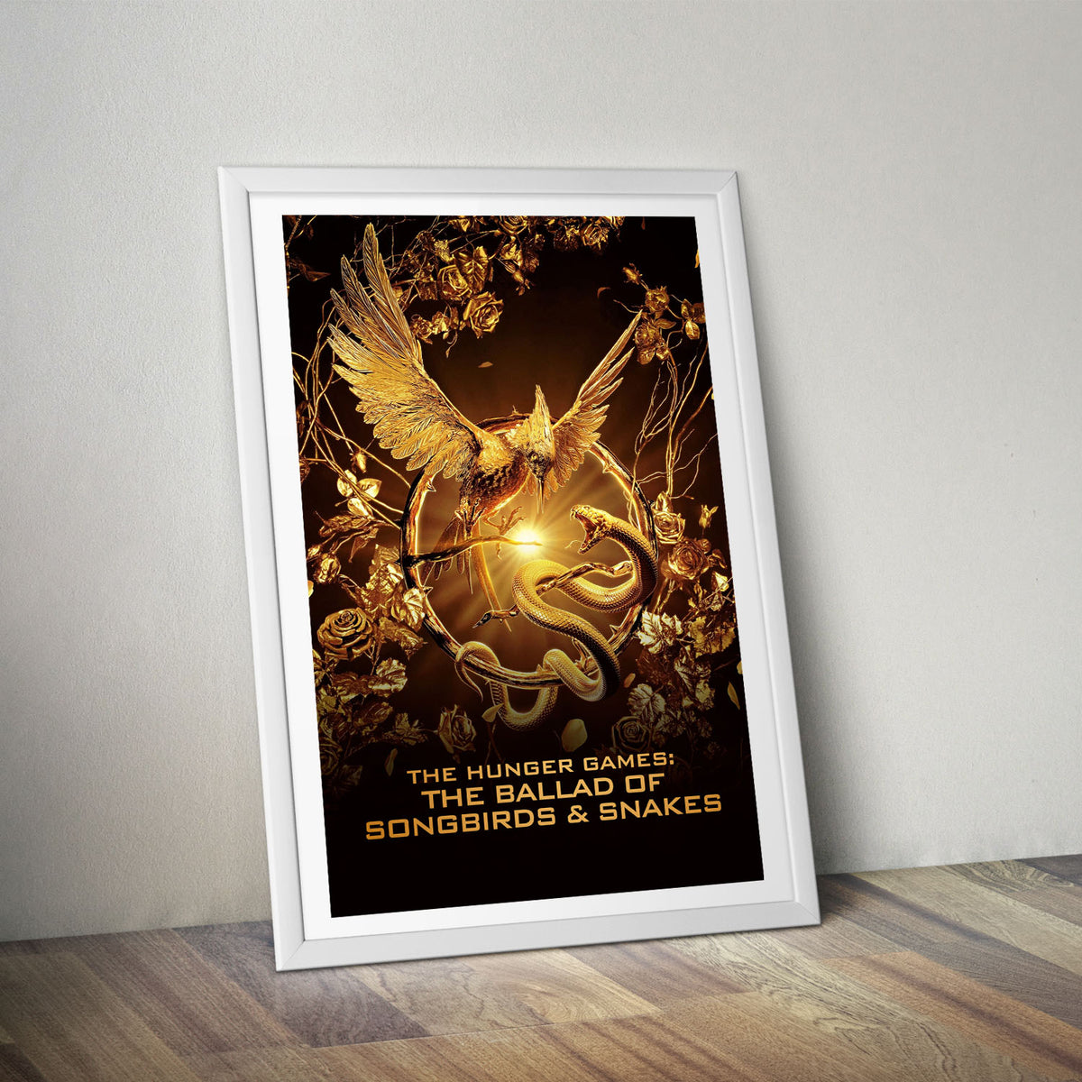 Flex Designs Poster The Hunger Games The Ballad of Songbirds & Snakes Gold 5 x 7" Home Goods - Movie 2023 Movie Poster