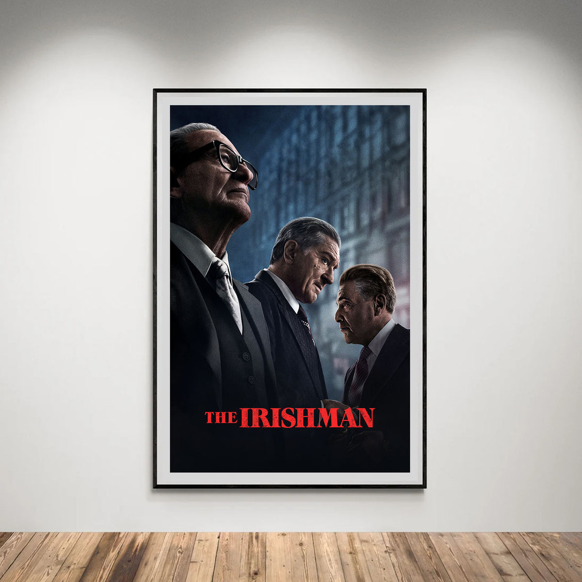 Flex Designs Poster The Irishman Cinematic 5 x 7" Home Goods - Movie 2019 Movie Poster