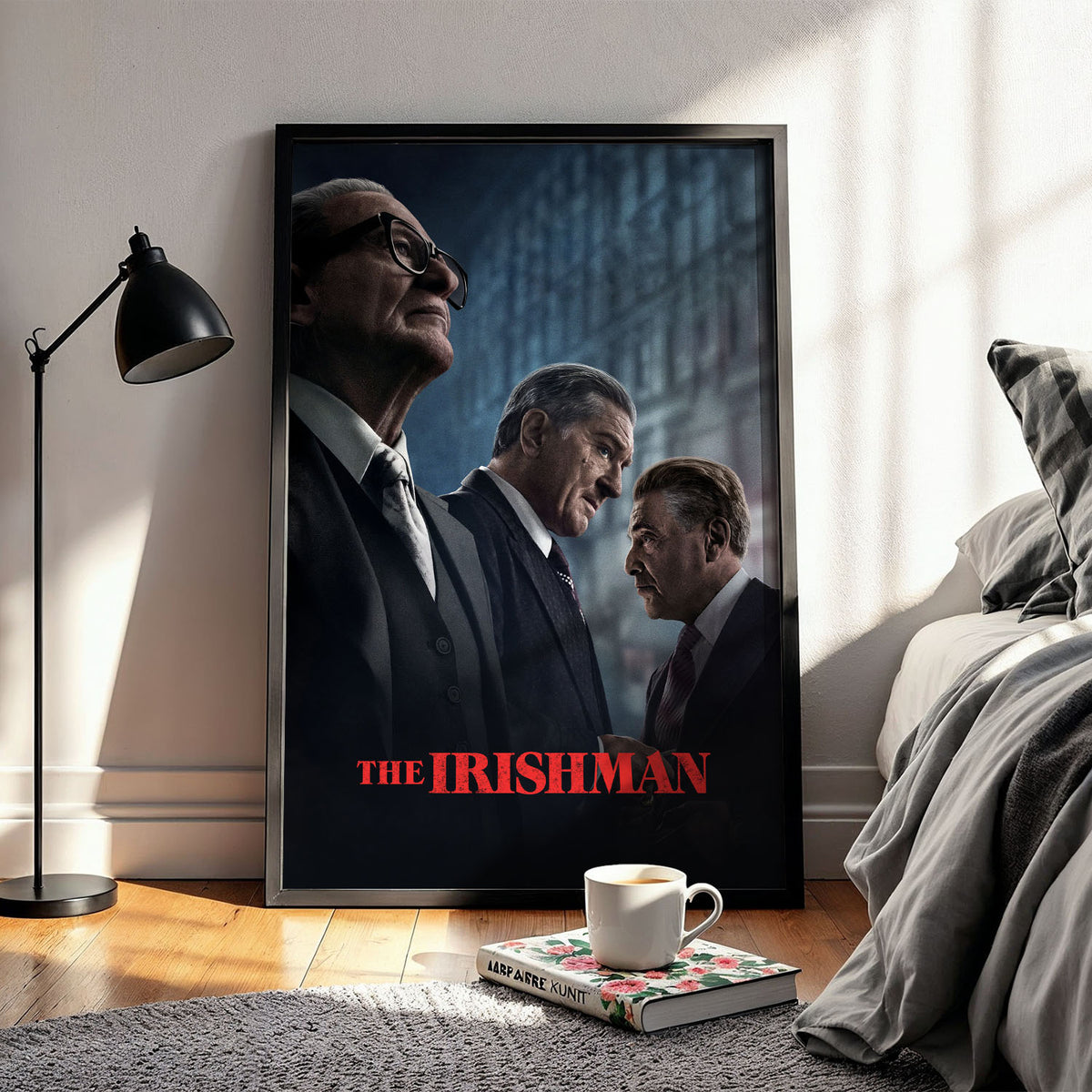 Flex Designs Poster The Irishman Cinematic 11 x 17" Home Goods - Movie 2019 Movie Poster