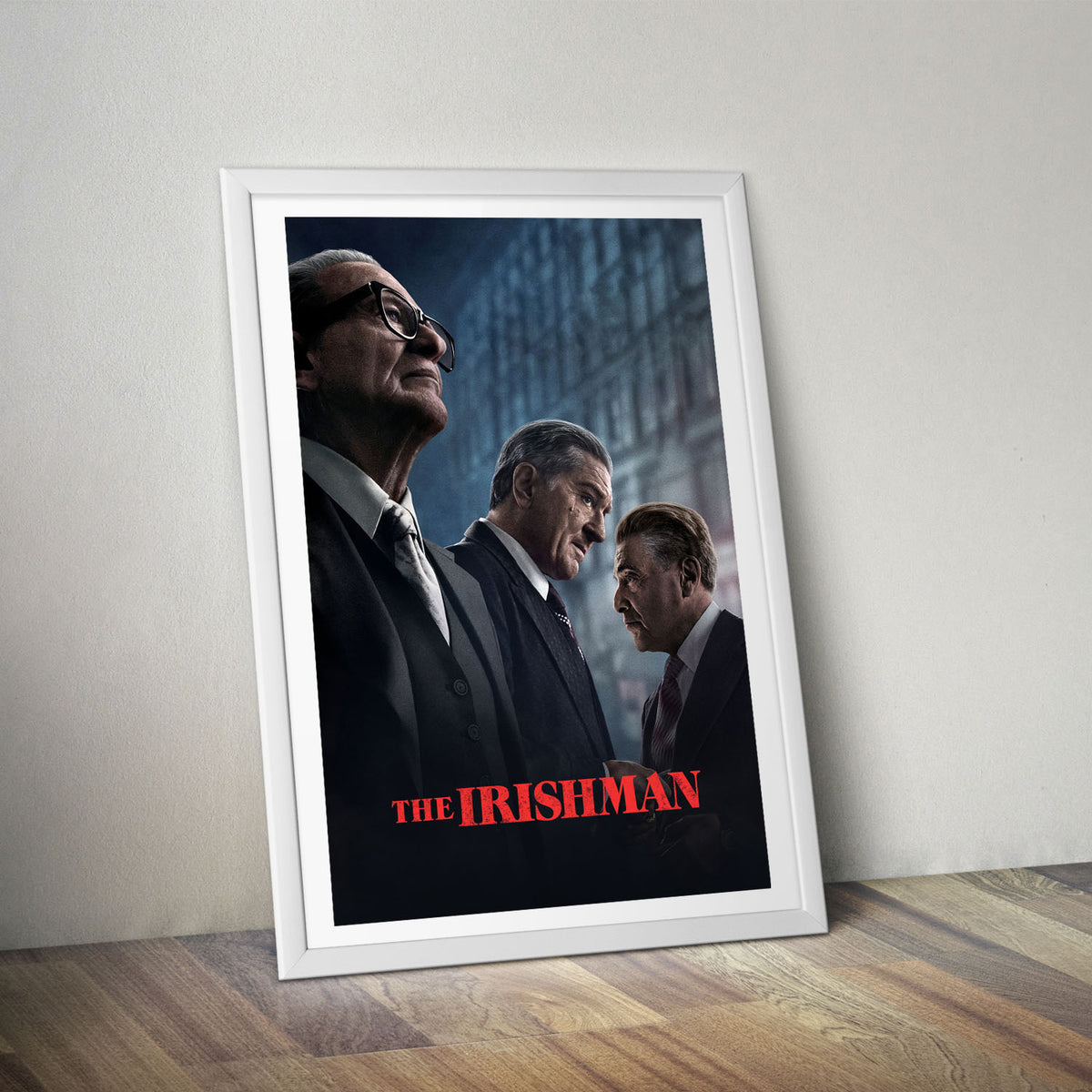 Flex Designs Poster The Irishman Cinematic 5 x 7" Home Goods - Movie 2019 Movie Poster