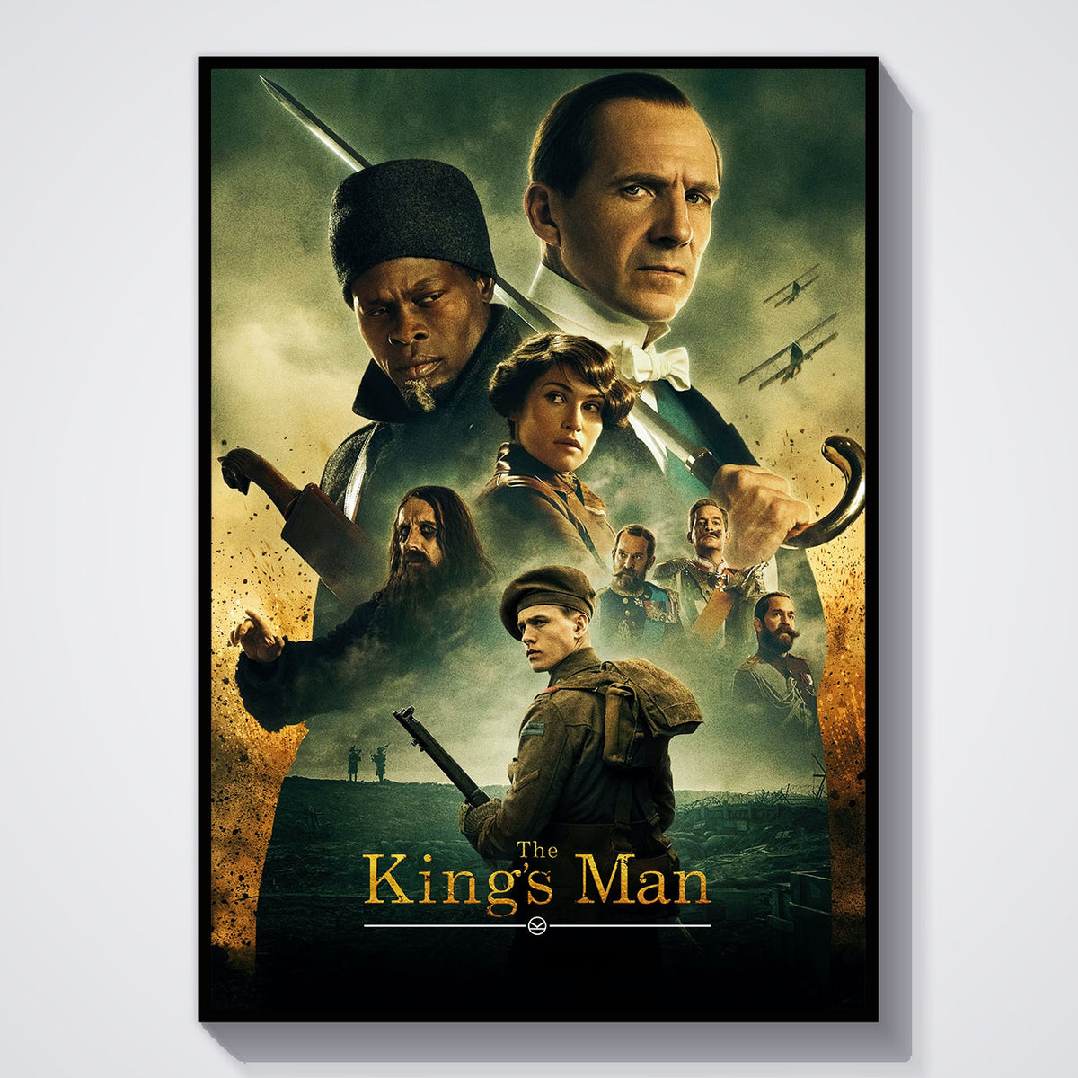 Flex Designs Poster The Kings Man 11 x 17" Home Goods - Movie 2021 Movie Poster