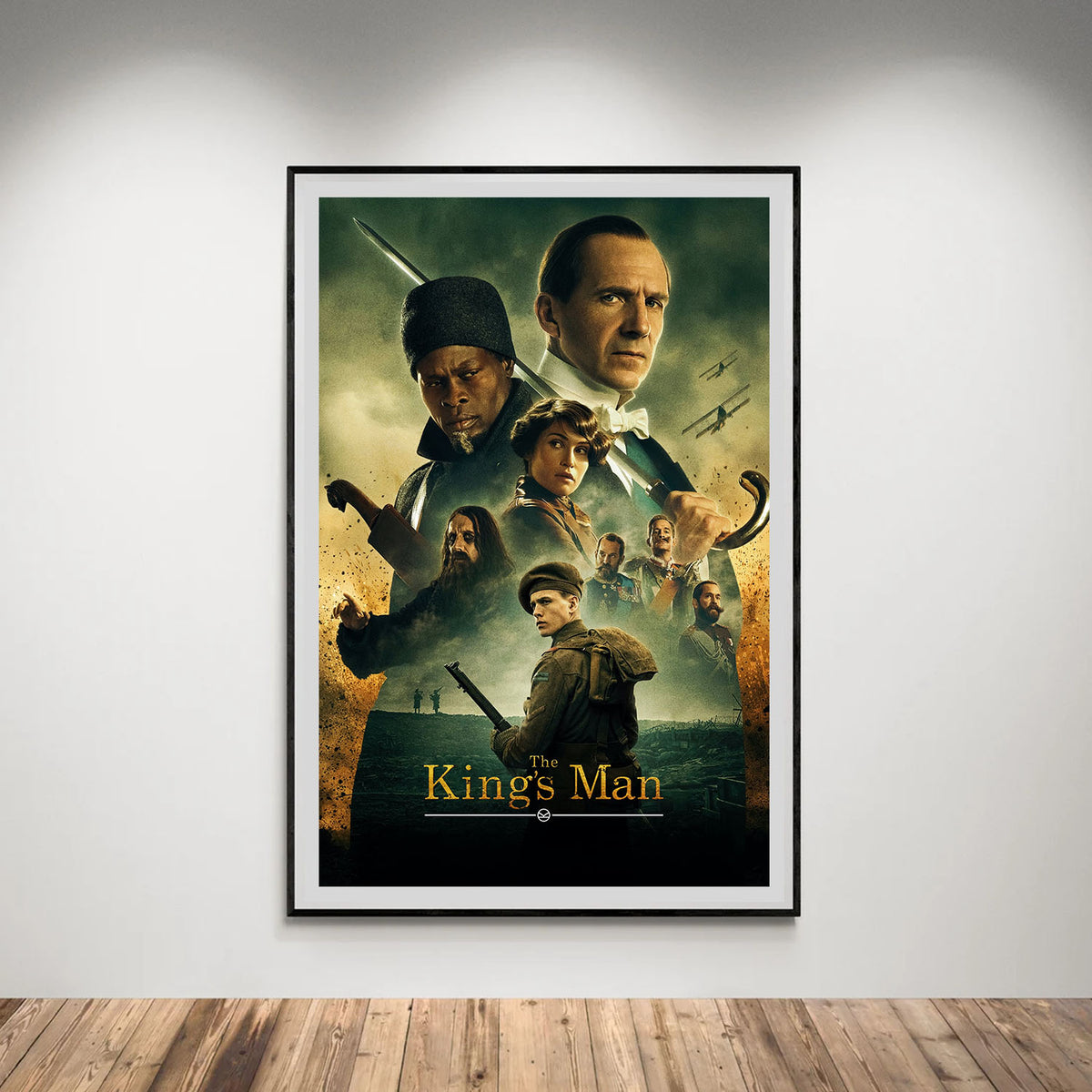 Flex Designs Poster The Kings Man 5 x 7" Home Goods - Movie 2021 Movie Poster