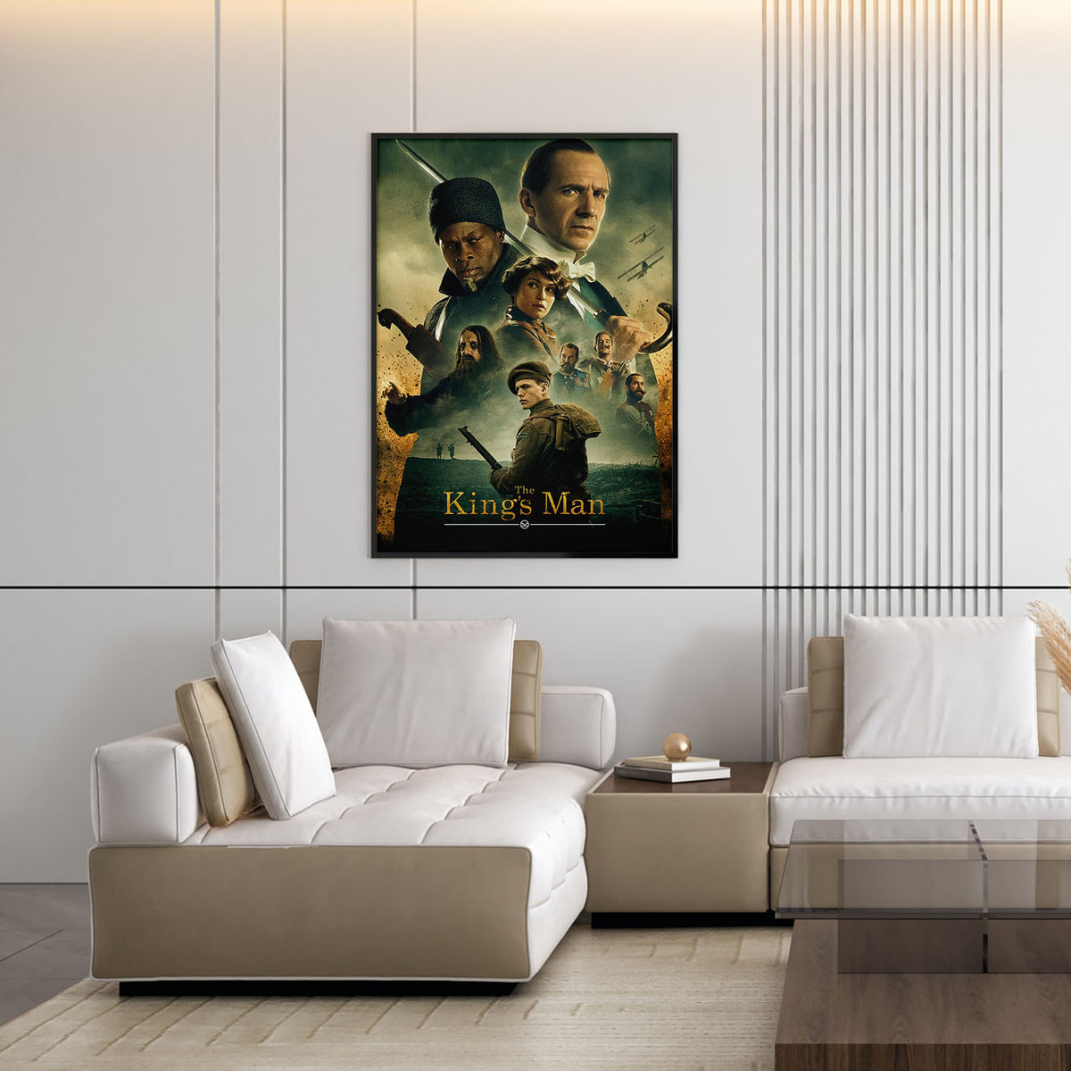 Flex Designs Poster The Kings Man 11 x 17" Home Goods - Movie 2021 Movie Poster