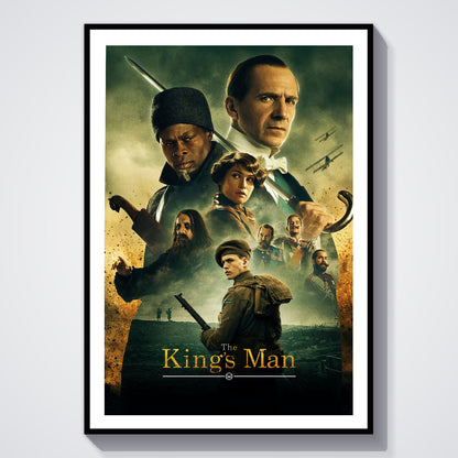 Flex Designs Poster The Kings Man 5 x 7" Home Goods - Movie 2021 Movie Poster