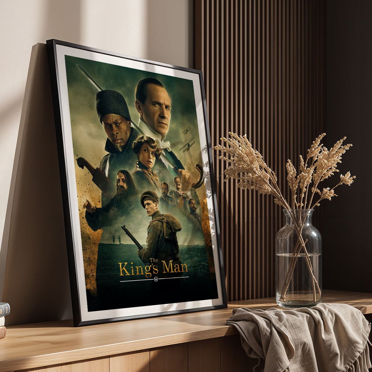 Flex Designs Poster The Kings Man 11 x 17" Home Goods - Movie 2021 Movie Poster
