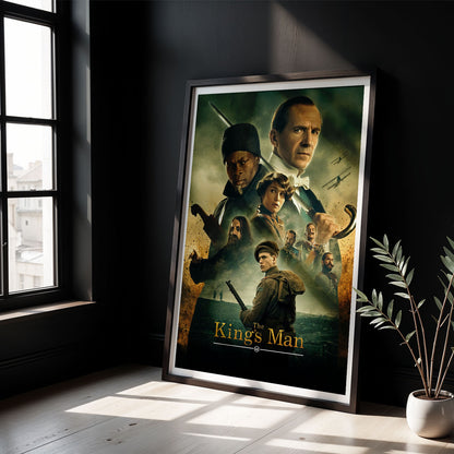 Flex Designs Poster The Kings Man 5 x 7" Home Goods - Movie 2021 Movie Poster