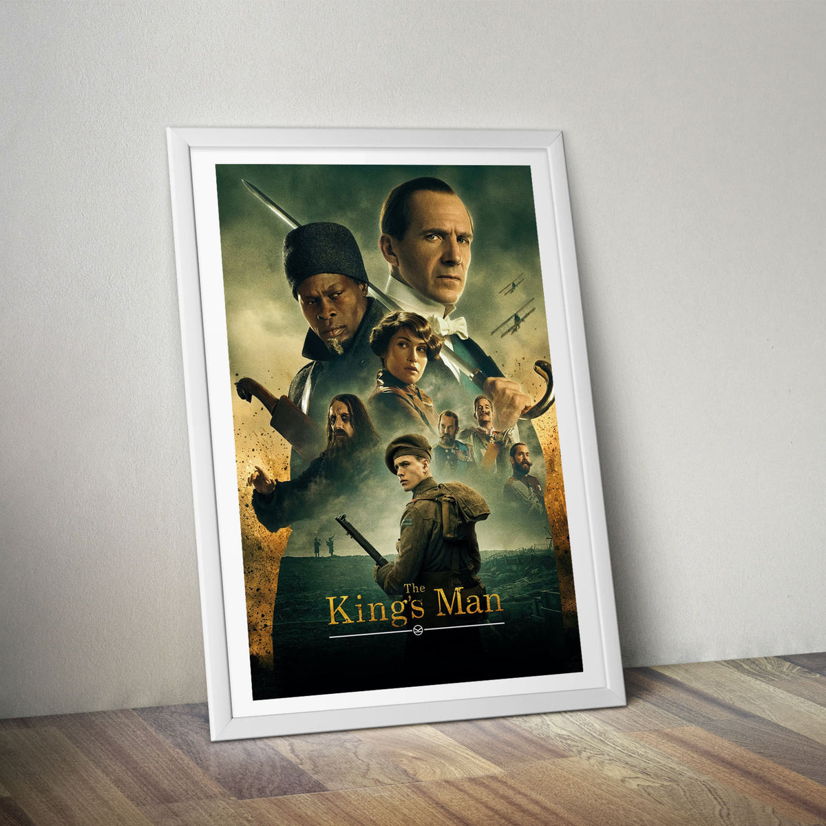 Flex Designs Poster The Kings Man 5 x 7" Home Goods - Movie 2021 Movie Poster