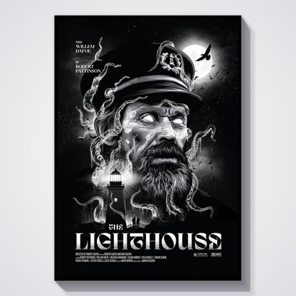 Flex Designs Poster The Lighthouse 11 x 17" Home Goods - Movie 2019 Movie Poster