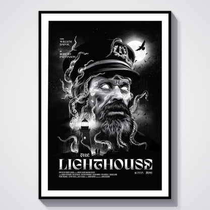Flex Designs Poster The Lighthouse 5 x 7" Home Goods - Movie 2019 Movie Poster