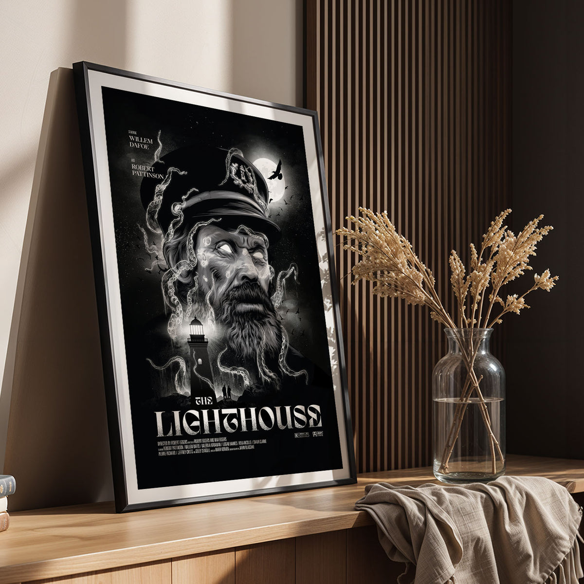 Flex Designs Poster The Lighthouse 11 x 17" Home Goods - Movie 2019 Movie Poster
