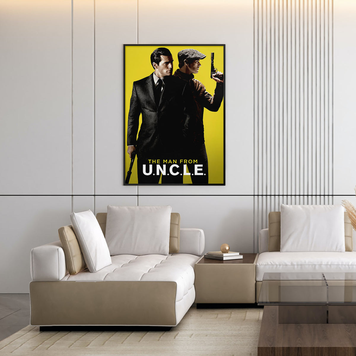 Flex Designs Poster The Man from UNCLE 11 x 17" Home Goods - Movie 2015 Movie Poster