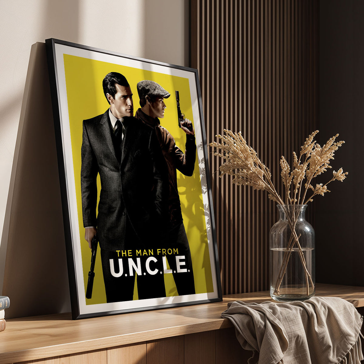 Flex Designs Poster The Man from UNCLE 11 x 17" Home Goods - Movie 2015 Movie Poster