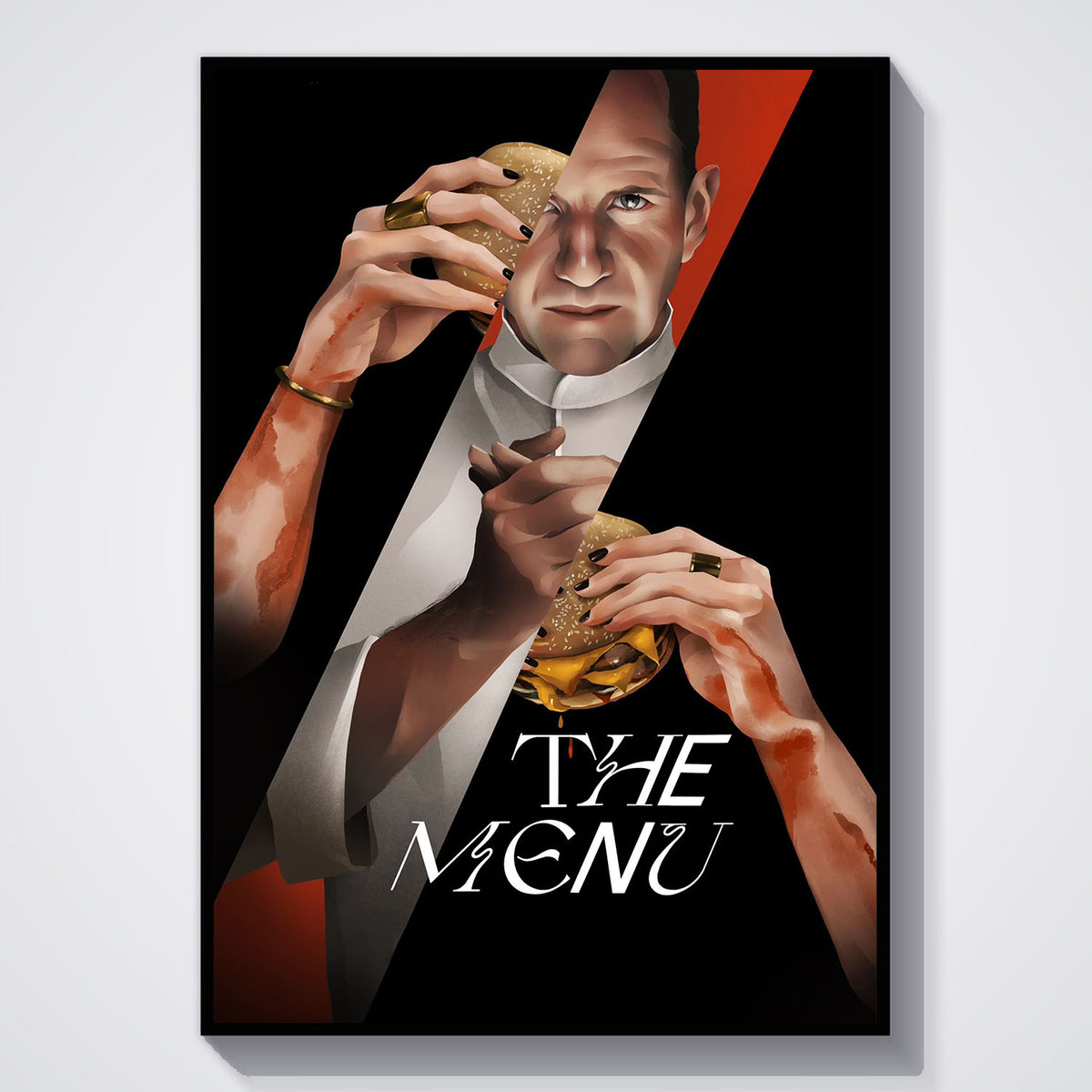 Flex Designs Poster The Menu 11 x 17" Home Goods - Movie 2022 Movie Poster