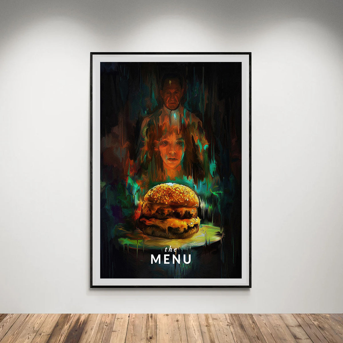Flex Designs Poster The Menu Burger 5 x 7" Home Goods - Movie 2022 Movie Poster