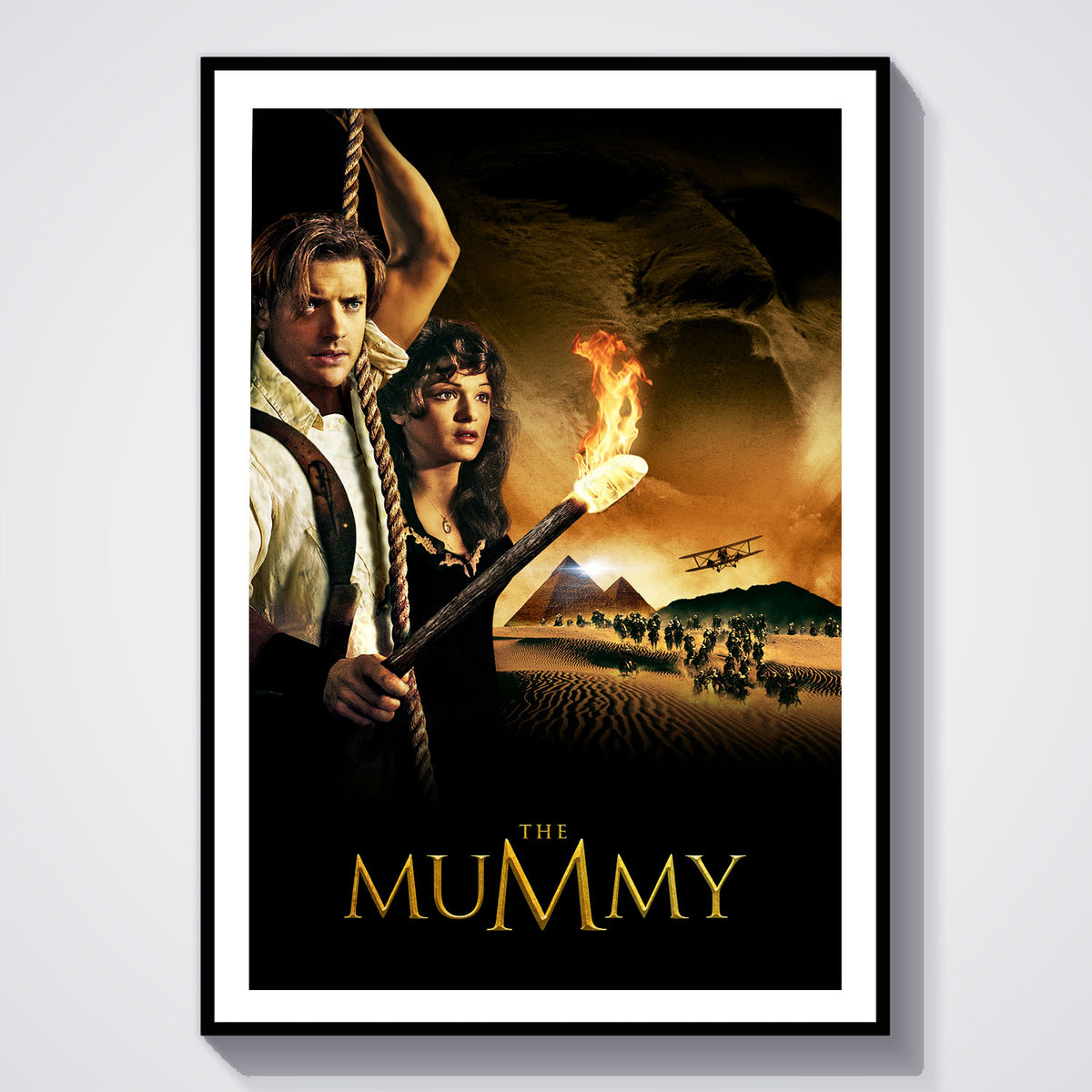 Flex Designs Poster The Mummy 5 x 7" Home Goods - Movie 1999 Movie Poster