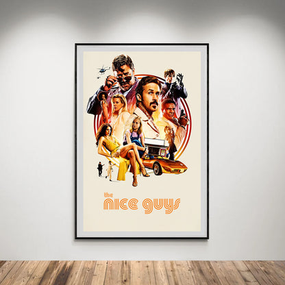 Flex Designs Poster The Nice Guys 5 x 7" Home Goods - Movie 2016 Movie Poster