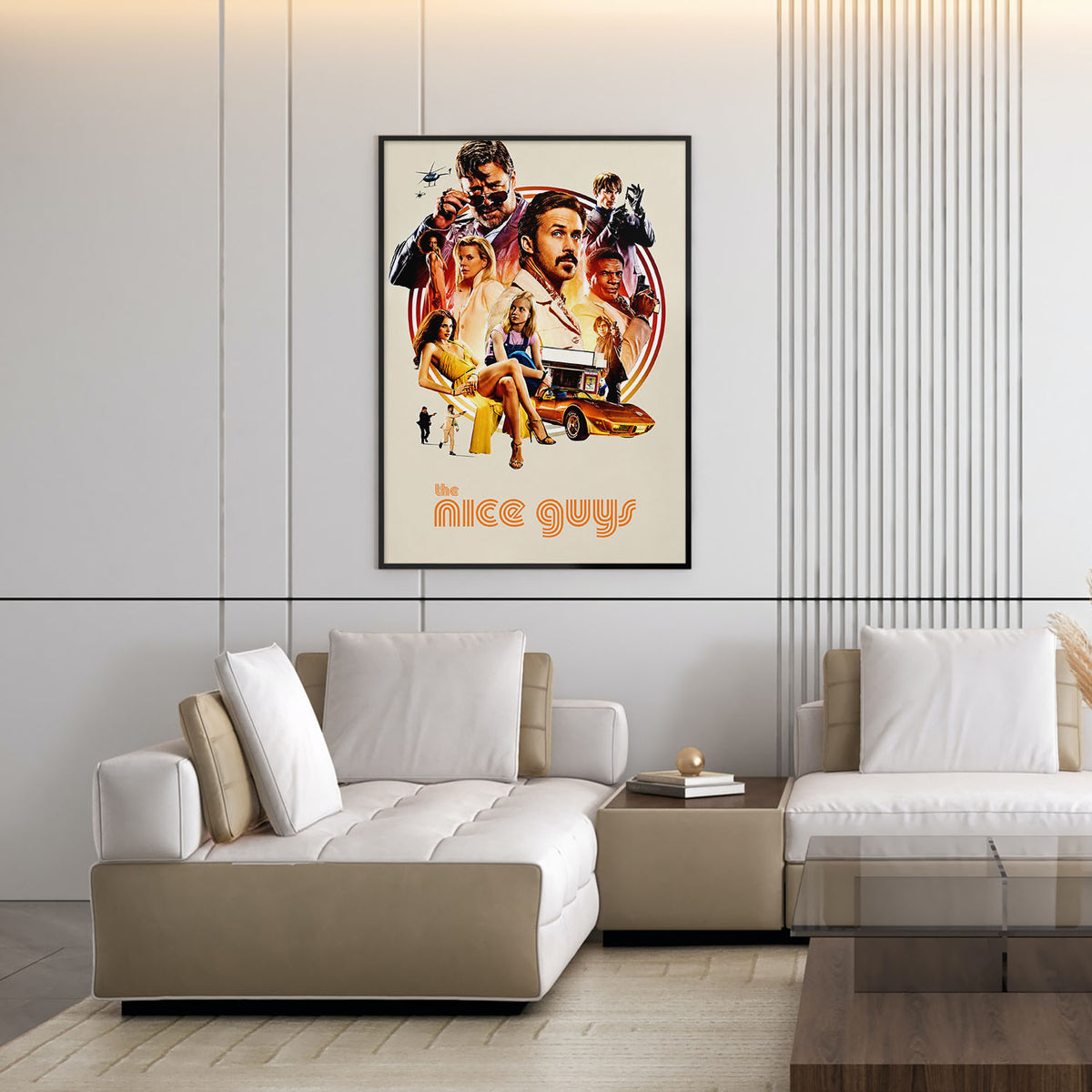 Flex Designs Poster The Nice Guys 11 x 17" Home Goods - Movie 2016 Movie Poster