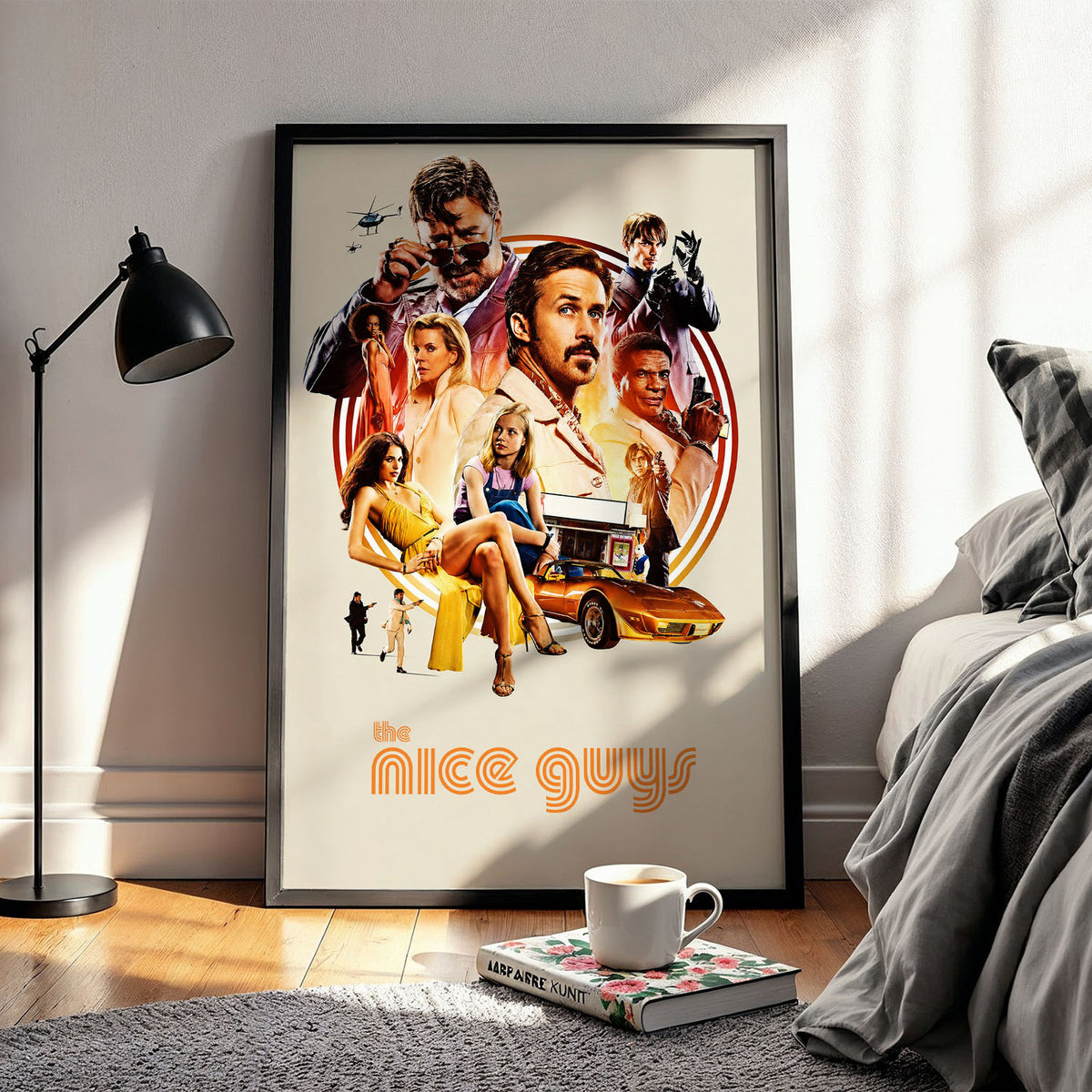 Flex Designs Poster The Nice Guys 11 x 17" Home Goods - Movie 2016 Movie Poster