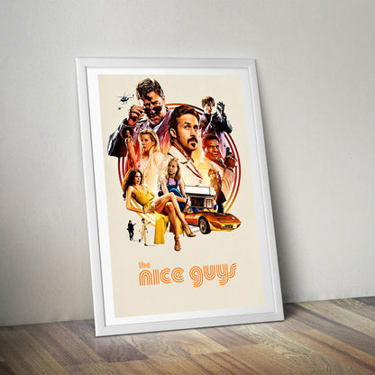 Flex Designs Poster The Nice Guys 5 x 7" Home Goods - Movie 2016 Movie Poster